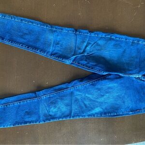 Blue Denim Skinny Jeans